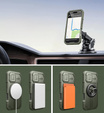 Dexnor armoured case with stand and camera shutter, for MagSafe for iPhone 17