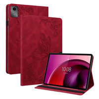 Case for Lenovo Tab M11, Butterfly, red