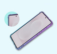 Case for Samsung Galaxy S25 Edge, Gradient Dropproof, Purple / blue