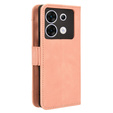 Flip case for Infinix Zero 30 5G, Card Slot, pink
