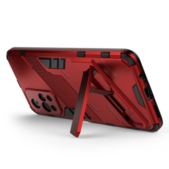 Case for Xiaomi Poco M4 Pro 5G / Note 11S 5G, Military kickstand, blue