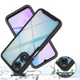 Case for Oppo A78 5G, Shockproof, with film, black