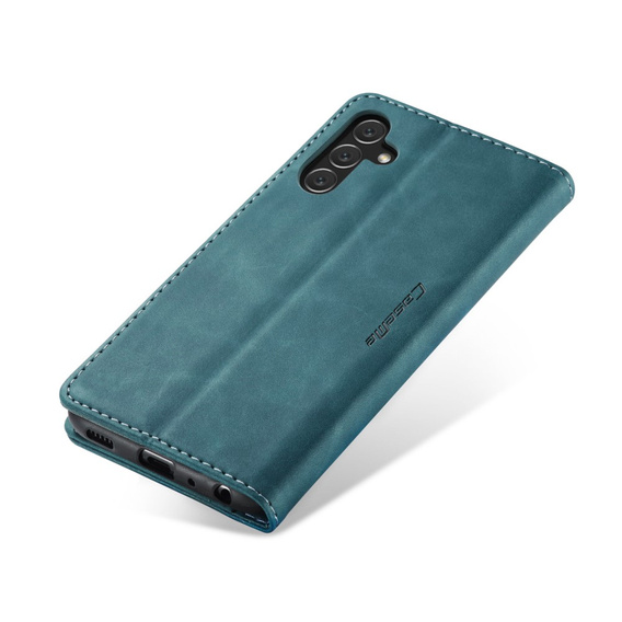 CASEME case for Samsung Galaxy A04S / A13 5G, Leather Wallet Case, green
