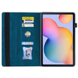 Case for Samsung Galaxy Tab S6 Lite, Classic, with space for stylus, blue
