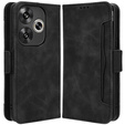 Flip case for Xiaomi Poco F6, Card Slot, black