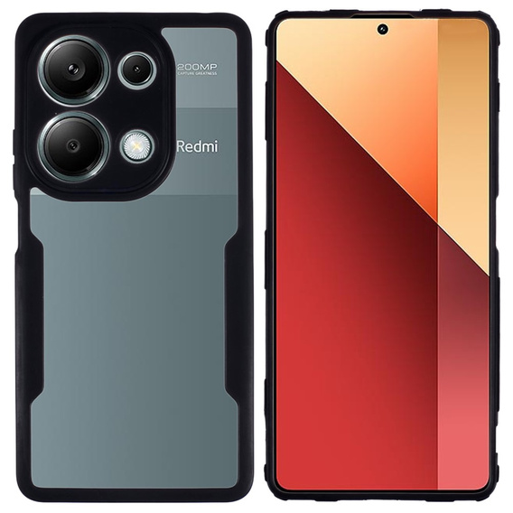 Case for Xiaomi Redmi Note 13 Pro 4G / Xiaomi Redmi Note 14S / Xiaomi Poco M6 Pro 4G, AntiDrop Hybrid, black