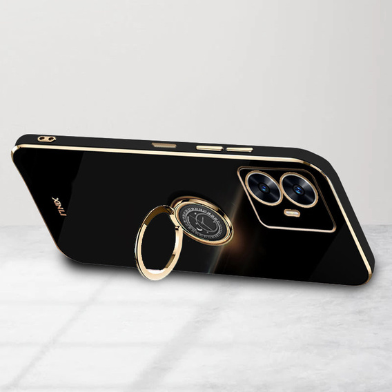 Case for Realme C55, Electro Ring, black