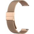 Milanese bracelet 20mm for Samsung Galaxy Watch 3 41mm - Rose Gold