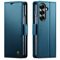 CASEME Litchi Wallet flip case for Samsung Galaxy Z Fold7 5G