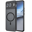 Case for OnePlus Nord 4, for MagSafe, ERBORD Matt Case, black + Screen Glass