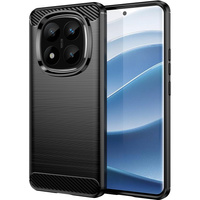 Case for Xiaomi Redmi Note 14 Pro+, Carbon, black