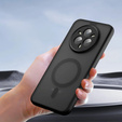 Case for Realme 14 Pro+ 5G, for MagSafe, ERBORD Matt Case, black
