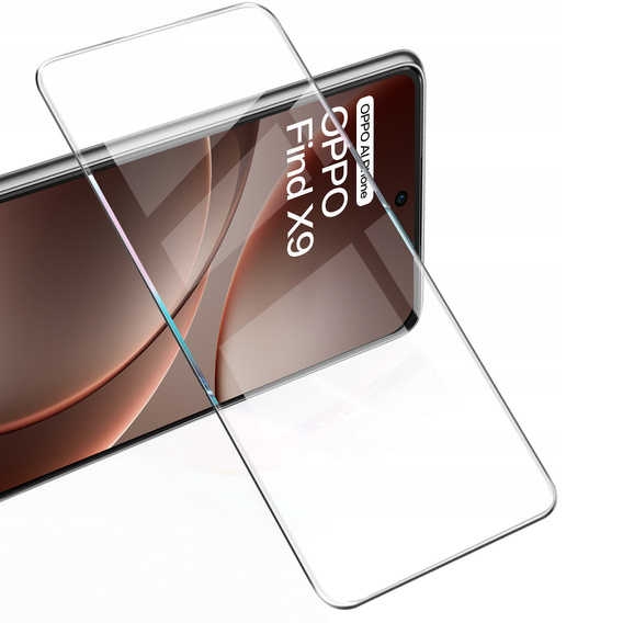 2x ERBORD 9H Hard Glass Tempered Glass for Oppo Find X9