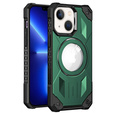 Case for iPhone 13, Heavy Duty, for MagSafe, green