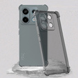 IMAK case for Xiaomi Redmi Note 13 Pro 5G, Dropproof, transparent / black