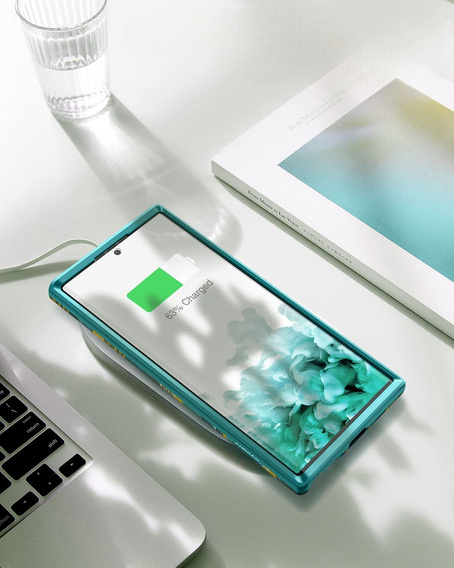 Case for Samsung Galaxy S22 Ultra, Suritch Full Body Marble, green