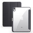 Case for iPad 10.9 2022 10 Gen, Smartcase Hybrid, with stylus space, black