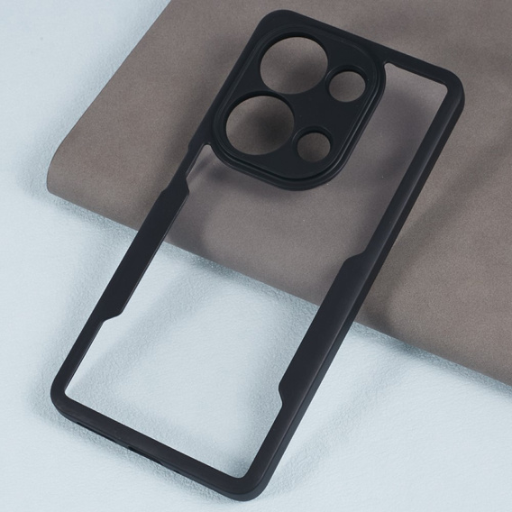 Case for Xiaomi Redmi Note 13 Pro 4G / Xiaomi Redmi Note 14S / Xiaomi Poco M6 Pro 4G, AntiDrop Hybrid, black