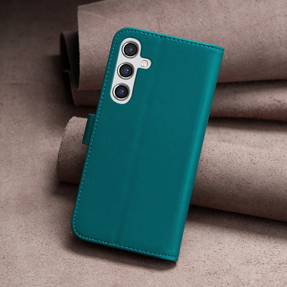 Flip case for Samsung Galaxy A55 5G,BINFEN Wallet, green