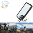 IP68 Waterproof Case for iPhone 16 Plus, black