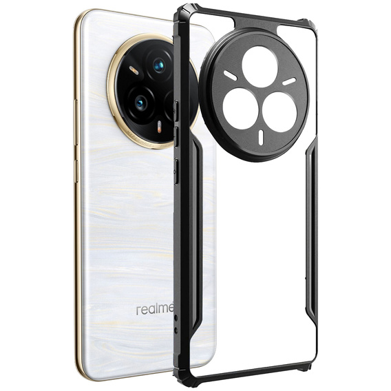 Case for Realme 14 Pro+ 5G, AntiDrop Hybrid, black