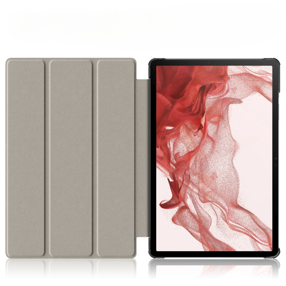 Case for Samsung Galaxy Tab S9, Smartcase with stylus space, dark blue