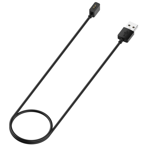 60cm USB Charging Cable Charger Cord for Xiaomi Smart Band 10 / 9 / 8 - Black