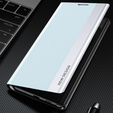Flip case for Samsung Galaxy S22 5G, Side Magnetic, light blue