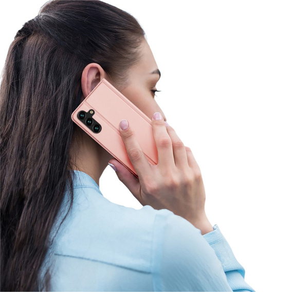 Dux Ducis Case for Samsung Galaxy A14 4G/5G, Skinpro, pink rose gold