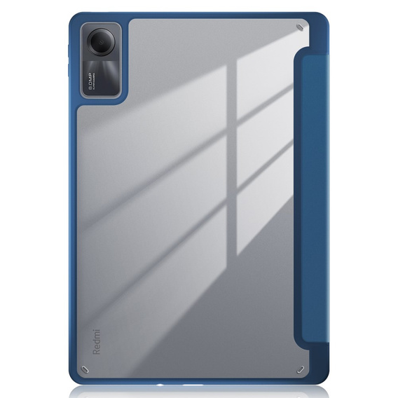 Case for Xiaomi Redmi Pad SE 11", Smartcase Hybrid, with stylus space, blue