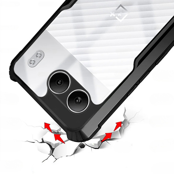 Case for OnePlus Nord 4, AntiDrop Hybrid, black