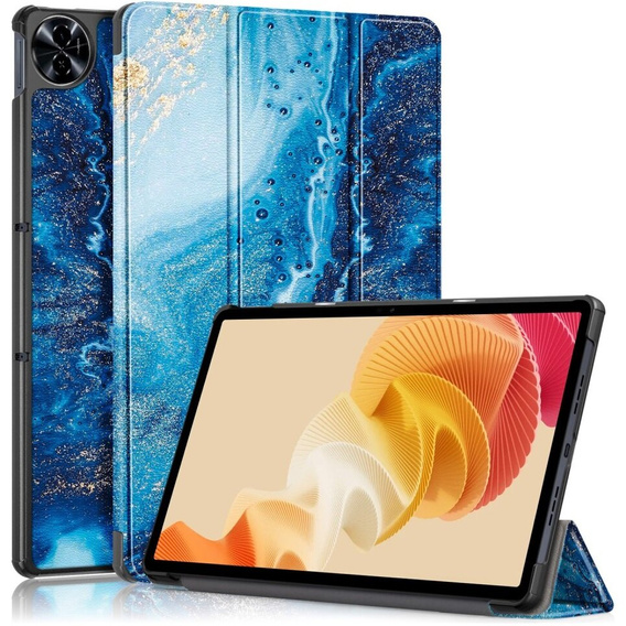 Case for Realme Pad 2, Smartcase, Marble