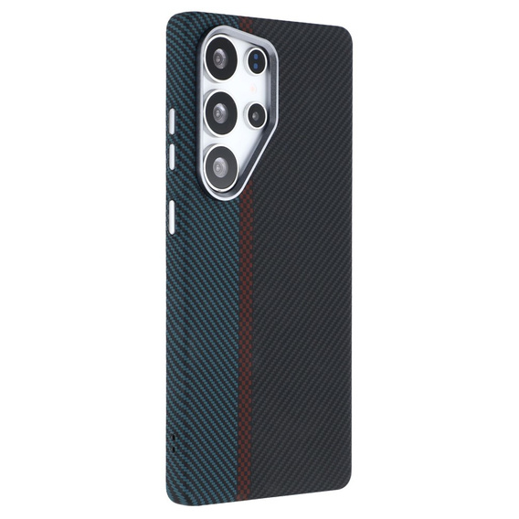 MagSafe's Samsung S25 Ultra Case, Carbon Fiber, black / blue