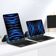 Keyboard Case for iPad Pro 11" 2024, Magnetic Keyboard Touchpad, black