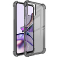 IMAK case for Motorola Moto G13 4G / G23 4G, Dropproof, transparent / black