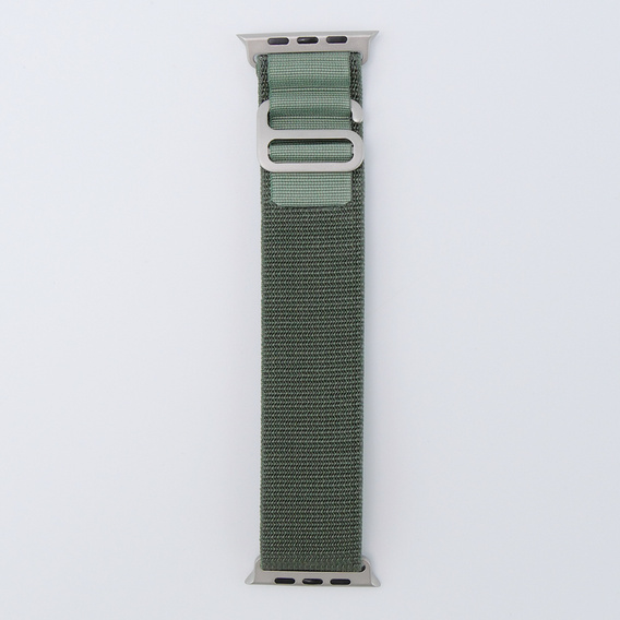 Nylon Strap for Apple Watch 1/2/3/4/5/6/7/8/SE/ULTRA 42/44/45/49mm, Green