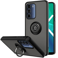 Case for Motorola Moto G200 5G, Frosted Ring, blue