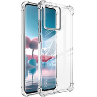 IMAK case for Motorola Edge 40 Neo, Dropproof, transparent