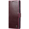 CASEME flip case for Samsung Galaxy Note 20 Ultra, Waxy Textured, red