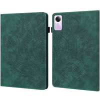 Flap case for Xiaomi Redmi Pad SE 11", flower, green