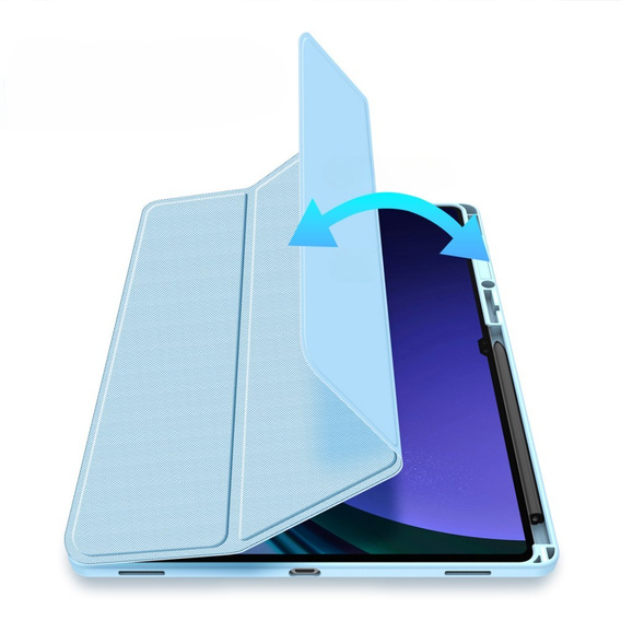 Case for Samsung Galaxy Tab S10 Ultra, Dux Ducis TOBY, blue