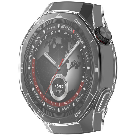 2-in-1 Case with Screen Protector for Huawei Watch GT 5 Pro 46mm, transparent