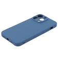 Case for iPhone 15 Pro, Silicone Lite, dark blue