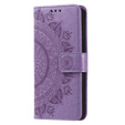 Flip case for Oppo A17, Mandala, purple