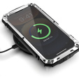Armored case for iPhone 16 Pro, R-JUST, silver