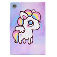 Case for Lenovo Tab M10 10.1 Gen 3, Smartcase, colorful horse