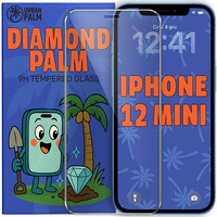 Diamond Palm Tempered Glass for iPhone 12 Mini