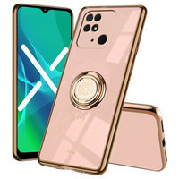 Case for Xiaomi Redmi 10C, Electro Ring, pink