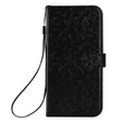 Flip case for T Phone 3 5G, Wallet Rhombus, black