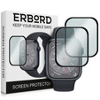 2x ERBORD Hybrid Glass for Apple Watch 7/8/9 45mm